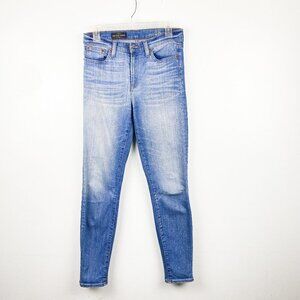 ⭐️ J CREW High Rise Skinny Jeans Size 28 Blue